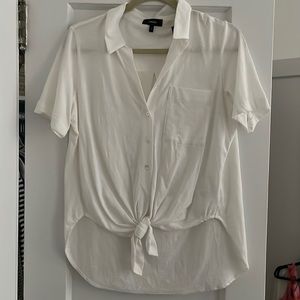 Theory Cotton Button Shirt